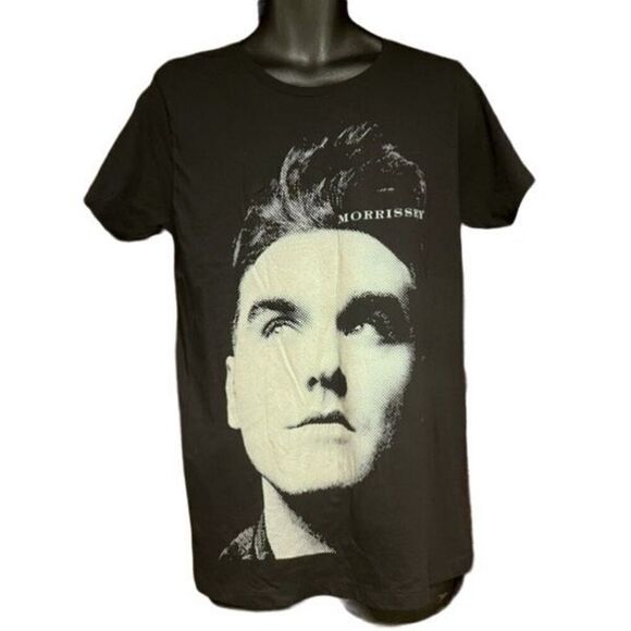 Morrissey The Smiths Black & White T-Shirt Men’s Medium - Picture 1 of 2